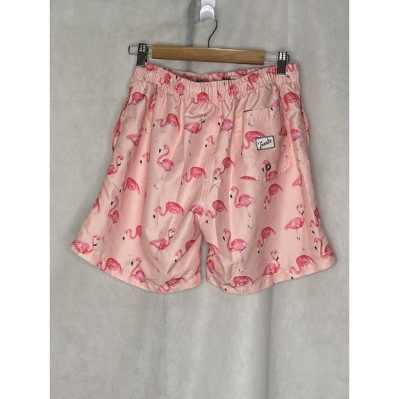 Franks Australia Men’s Pink Flamingo Swim Shorts Size XSmall XS - Picture 2 of 8